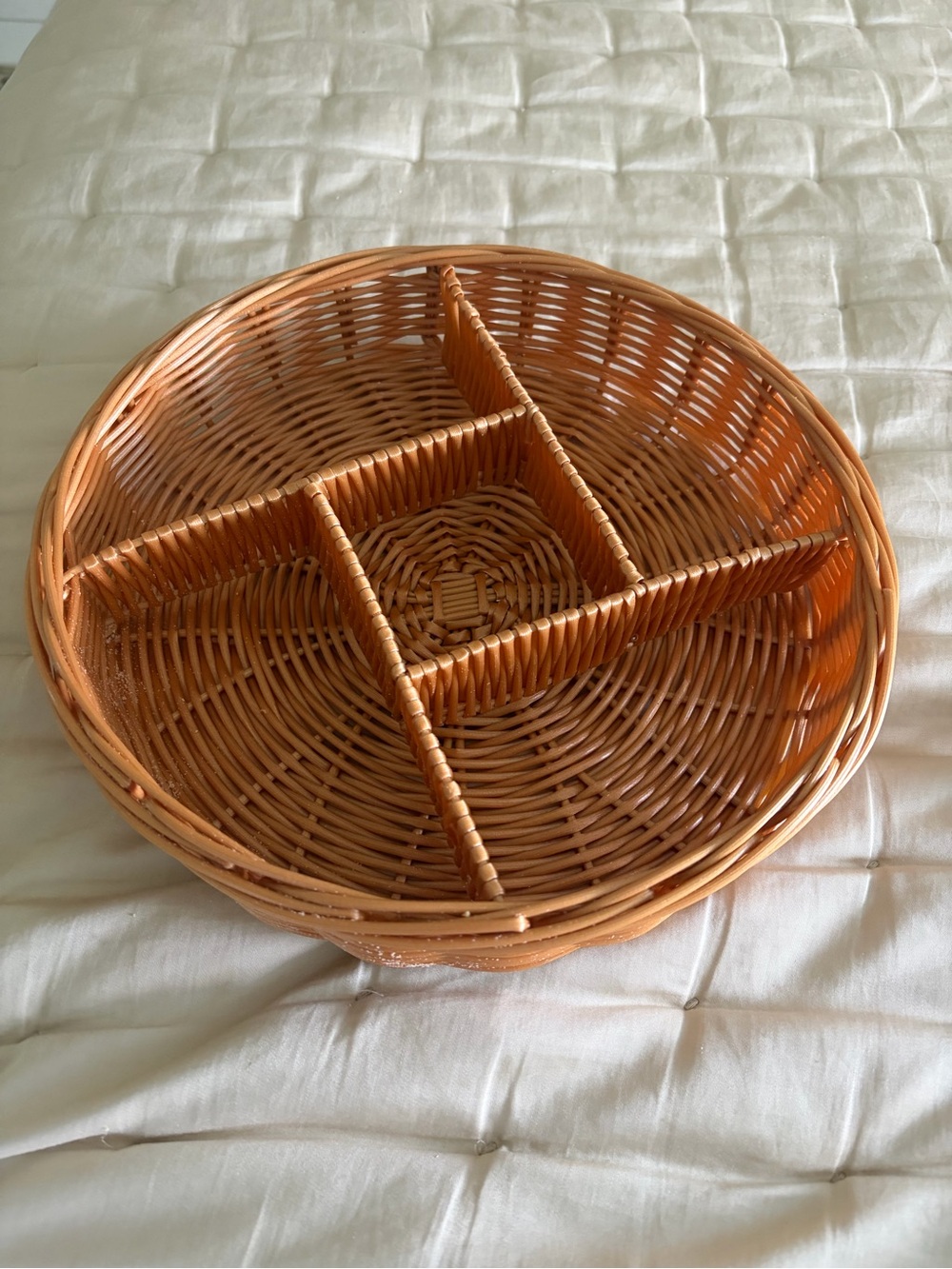 10” wickertype basket